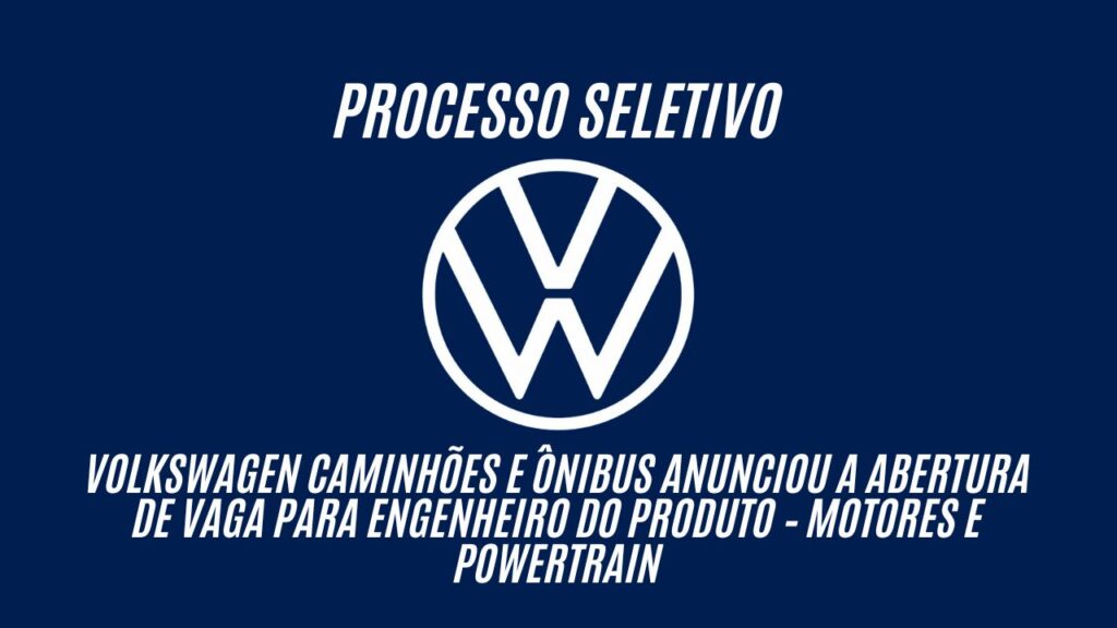 Que tal trabalhar na Volkswagen Caminhões e Ônibus? Se você é da área automotiva e está em busca de novas oportunidades, essa vaga de emprego é para você! Envie seu currículo agora